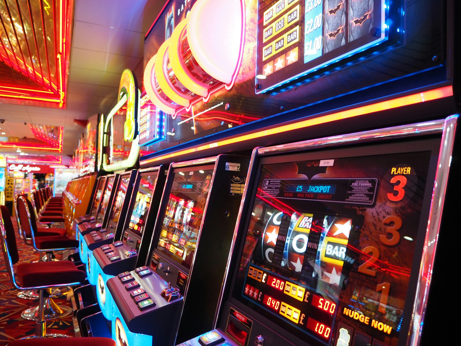 Premium Slot Machines at Marina Casino