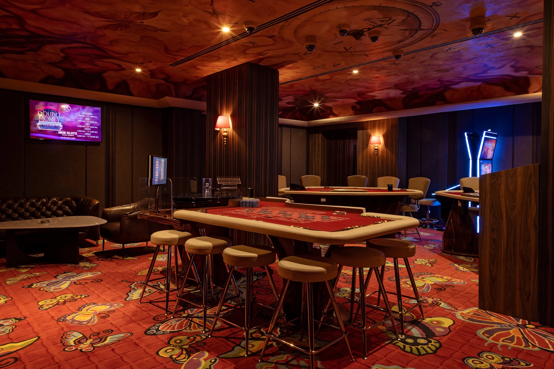 Luxurious Interior of Marina Bay Resort